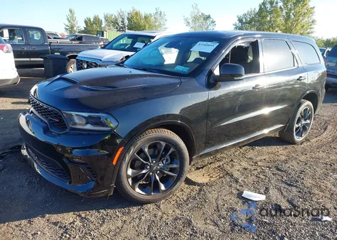 2022 Dodge Durango Gt Plus Awd from USA, damaged, VIN 1C4RDJDG6NC212898